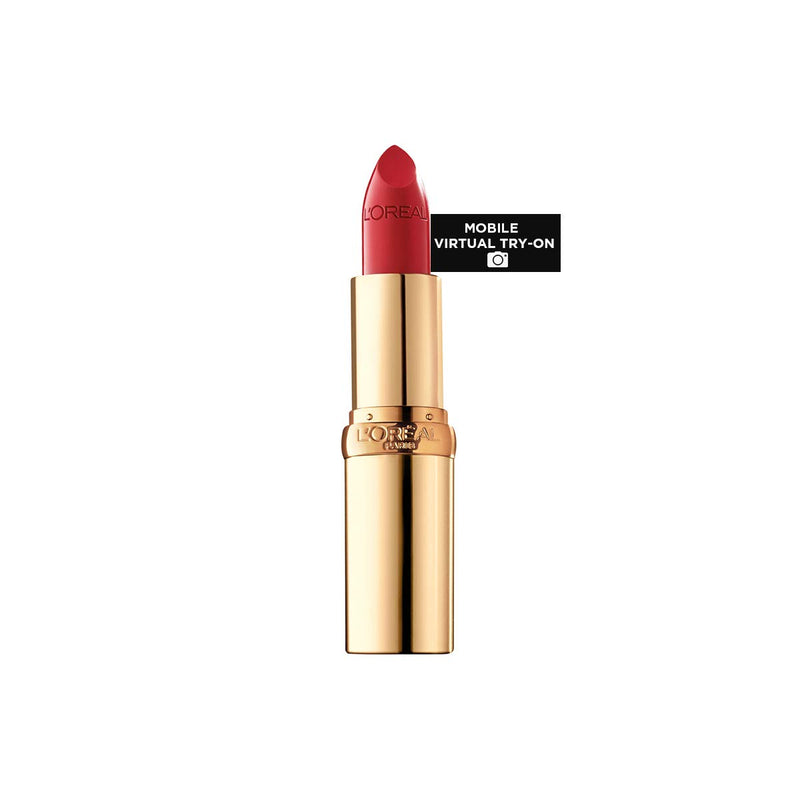 L’Oréal Paris Colour Riche Original Creamy, Hydrating Satin Lipstick with Argan Oil and Vitamin E, Blushing Berry , 1 Count