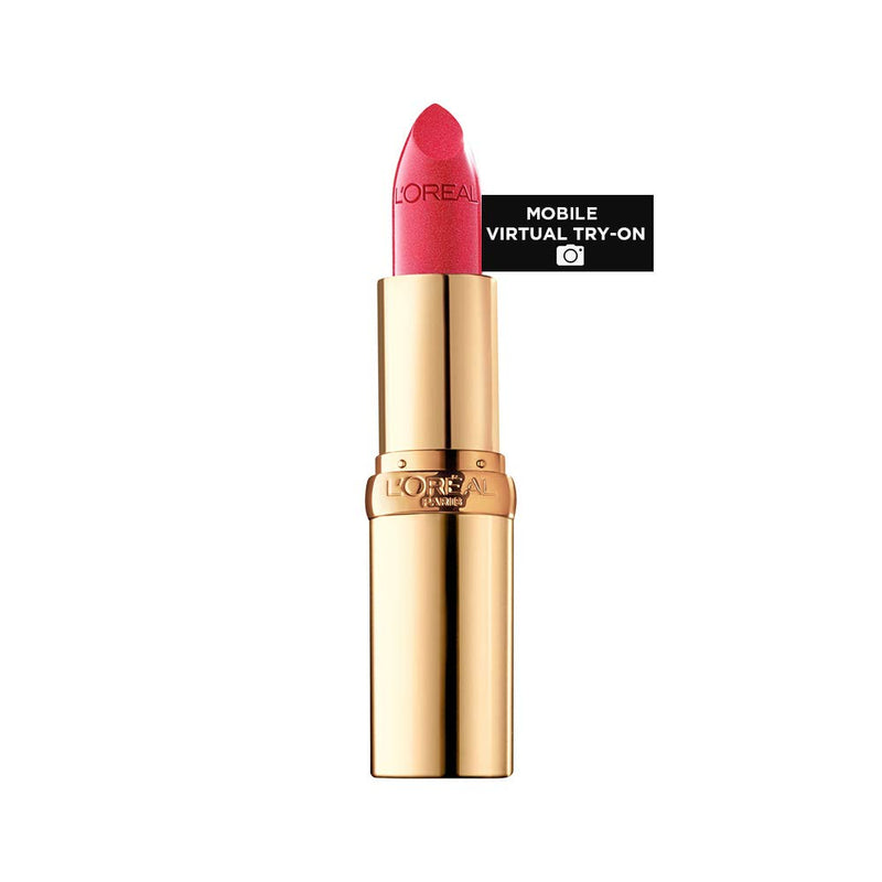 L’Oréal Paris Colour Riche Original Creamy, Hydrating Satin Lipstick with Argan Oil and Vitamin E, Blushing Berry , 1 Count