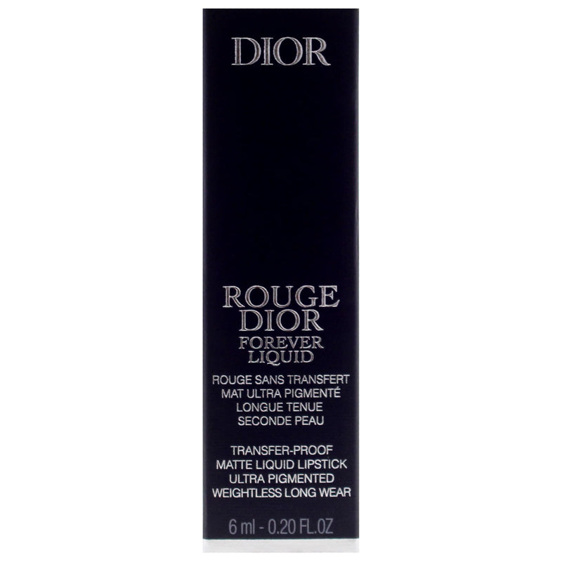 Dior Rouge Forever Liquid Matte - 720 Forever Icone Style by Christian for Women - 0.2 oz Lipstick