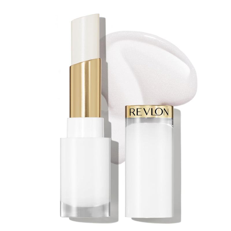 REVLON Super Lustrous Glass Shine Balm, Hydrating Tinted Lipstick, Sheer, Glossy Shiny Finish, 002 Pink Flip, 0.11 oz