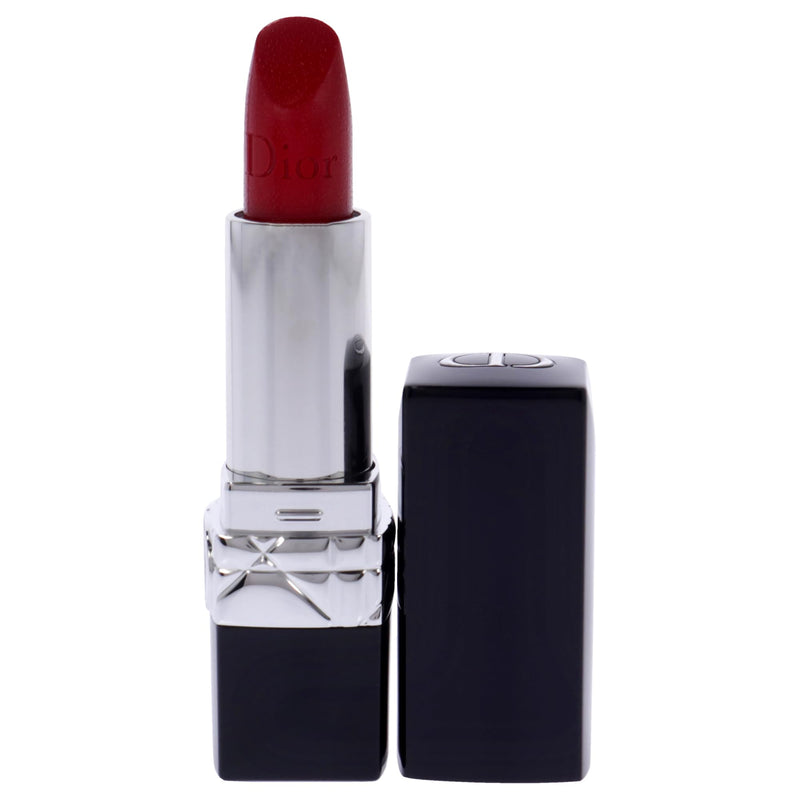 Christian Dior Rouge Dior Colored Satin Lip Balm - 999 The Iconic Red for Women - 0.12 oz Lipstick (Refillable)