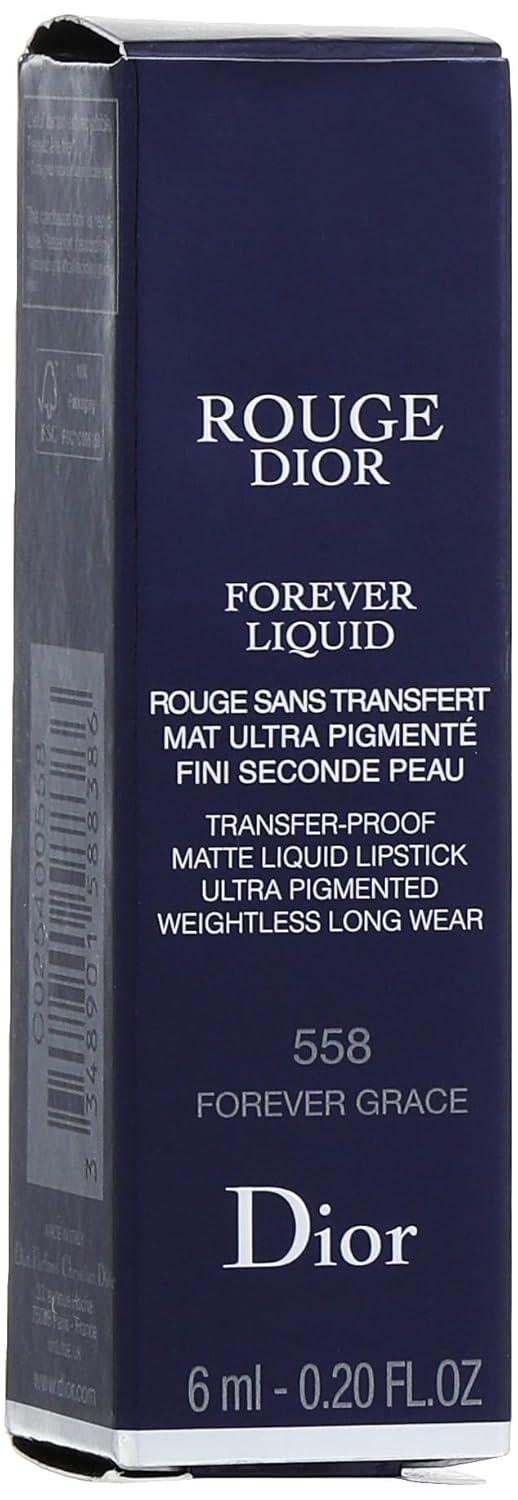 Christian Dior Rouge Dior Forever Liquid Matte - 558 Forever Grace Lipstick Women 0.2 oz