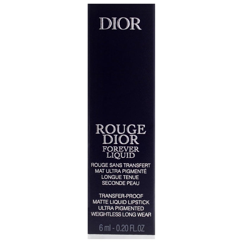 Dior Rouge Forever Liquid Matte - 300 Forever Nude Style by Christian for Women - 0.2 oz Lipstick
