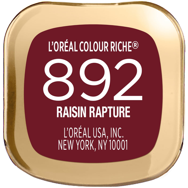 L’Oréal Paris Colour Riche Original Creamy, Hydrating Satin Lipstick with Argan Oil and Vitamin E, Blushing Berry , 1 Count