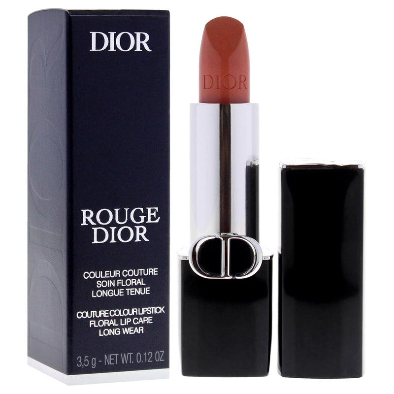 Dior Rouge Couture Satin Lipstick - 219 Rose Montaigne by Christian for Women - 0.12 oz Lipstick (Refillable)