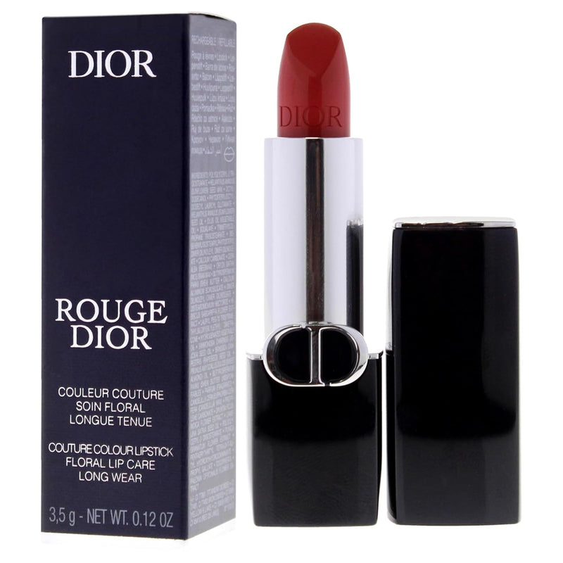 Dior Rouge Couture Satin Lipstick - 556 Aimee by Christian for Women - 0.12 oz Lipstick (Refillable)